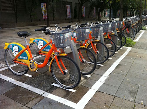台北市Ubike前30分鐘收費之後，使用量降低。 圖片來源：Fans