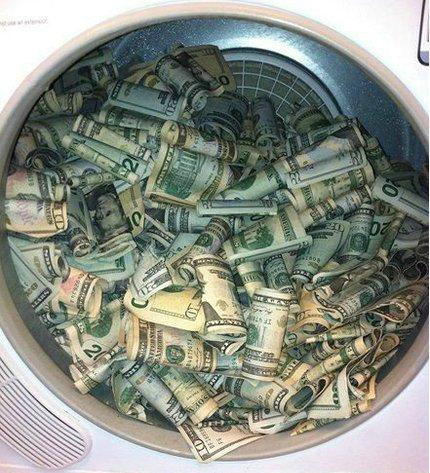 你需要洗錢嗎？ 圖片來源：開心驛站