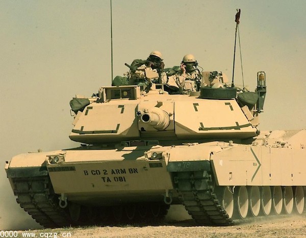 M1坦克。 圖片來源：華夏經緯