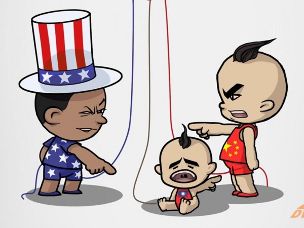 美國對台關係牽動中國神經。 圖片來源：多維新聞