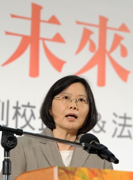 蔡英文執政的台灣未來該怎麼走。 圖片來源：自由時報