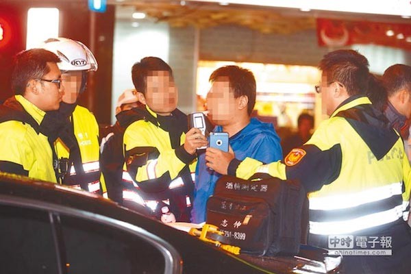 台灣酒駕問題嚴重。 圖片來源：中時電子報