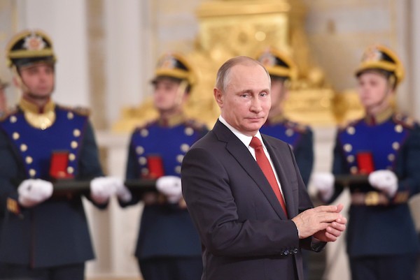 俄羅斯總統普丁宣布將競選連任。 圖片來源：東森新聞雲