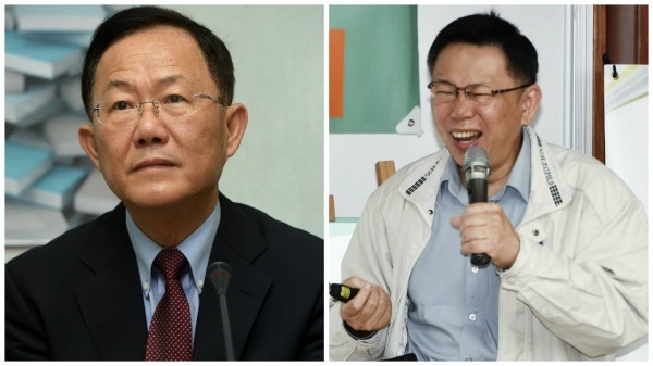 台北市長選舉若只有柯文哲與國民黨候選人，你選那個？ 圖片來源：自由時報