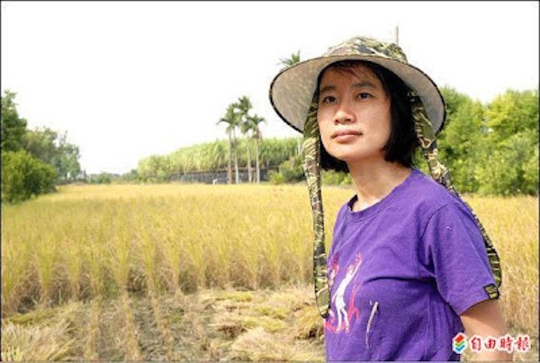 吳音寧長期參與農業事務。 圖片來源：自由時報