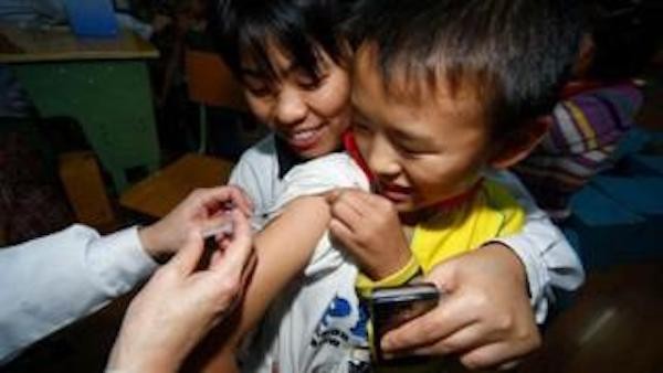 中國近日出現造假疫苗的「疫苗門」事件。 圖片來源：BBC