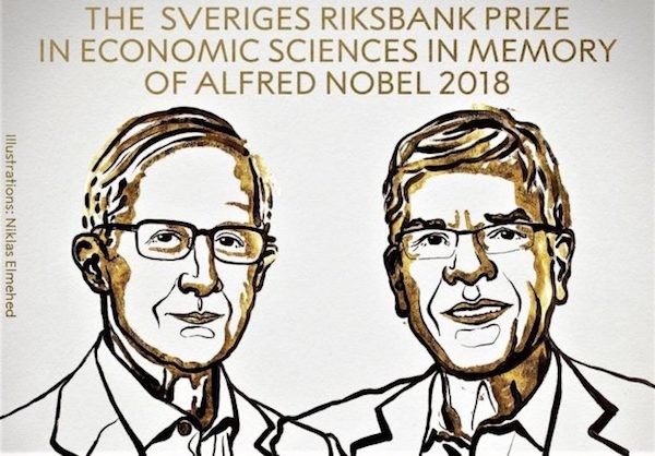 今年諾貝爾經濟學獎已經揭曉。 圖片來源：科技新報