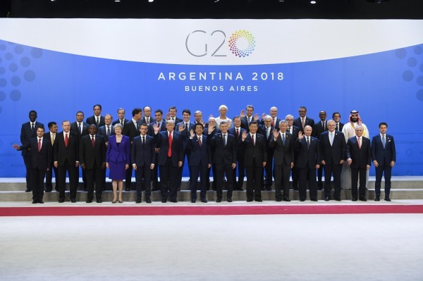 G20是中美貿易戰另一次短兵相接。 圖片來源：自由時報