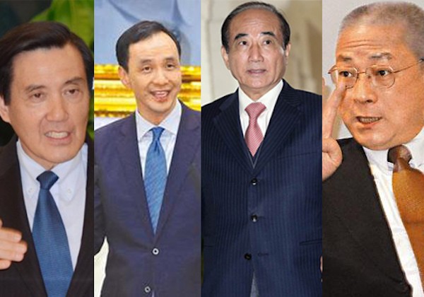 國民黨四大天王都說要跟中國簽和平協議。 圖片來源：大公資訊