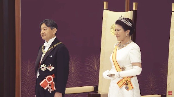 日本德仁天皇即位，進入令和時代。 圖片來源：TVBS