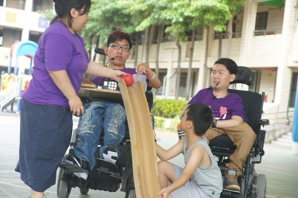 身障者需要的不是同情而是同理。 圖片來源：自由時報