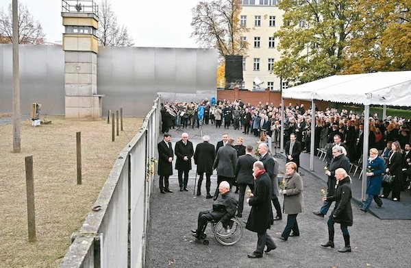 柏林圍牆倒塌30週年。 圖片來源：聯合新聞網