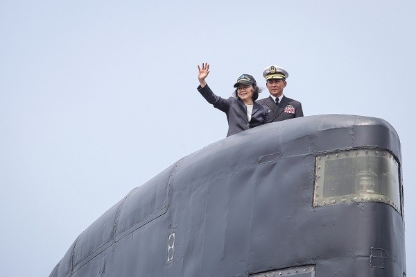 台灣向美軍購潛艦。 圖片來源：上報