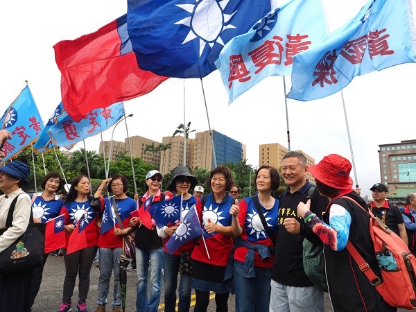 國民黨在台灣已經失去中心思想。 圖片來源：民報