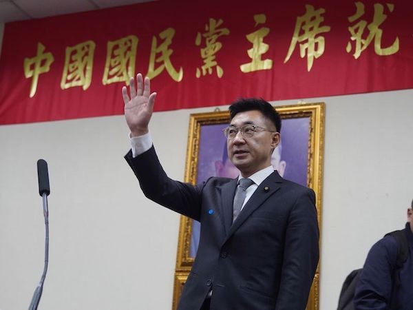 江啟臣獲選國民黨新任黨主席，面臨諸多挑戰。 圖片來源：Yahoo論壇