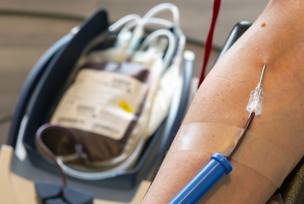 美國將追蹤捐血者是否有新冠病毒抗體。 圖片來源：自由時報