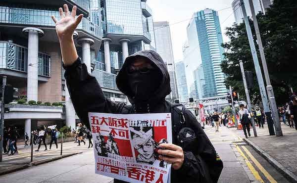 香港人拒絕中國民族主義。 圖片來源：Shutterstock