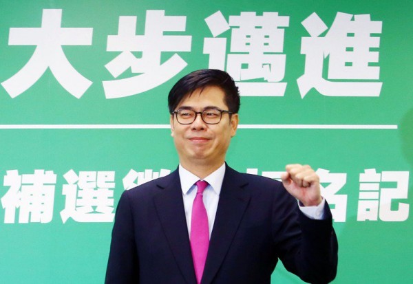陳其邁投入高雄市長補選。 圖片來源：聯合新聞網