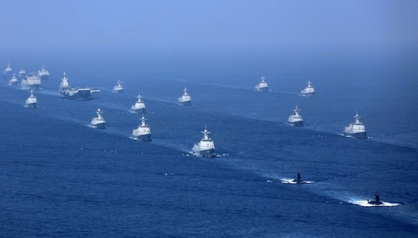 南海成為美中衝突的角力場。 圖片來源：自由時報