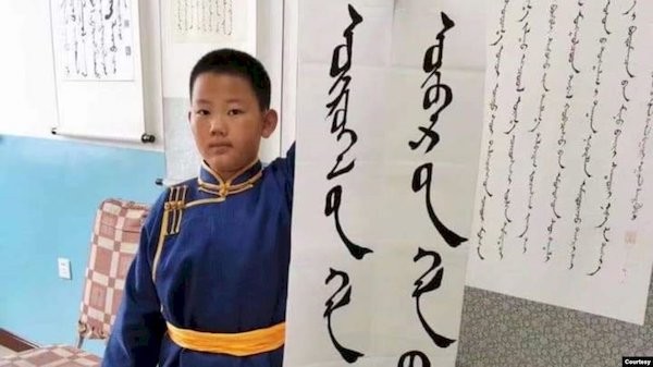 中國要禁蒙古人用蒙古語上課。 圖片來源：RFI