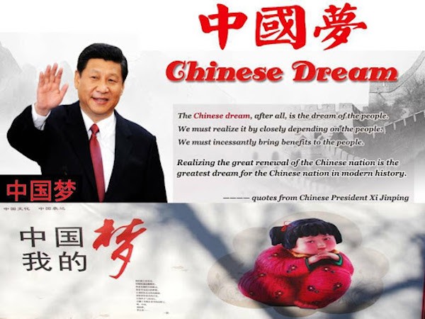 Xi Jinping's Chinese Dream. Image source: Vijaichina