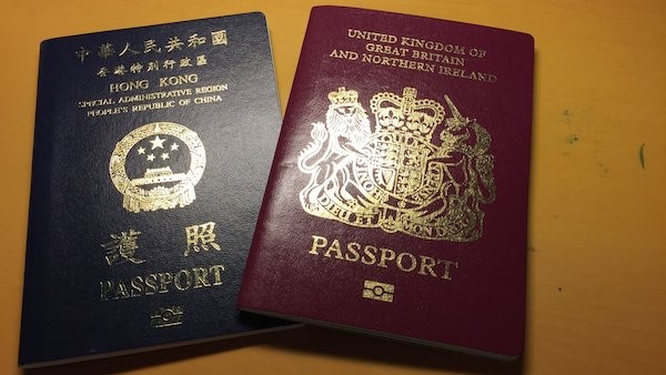 英國開放BNO，中國以不承認BNO反制。 圖片來源：BBC