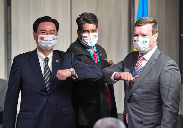 帛琉總統訪台，加深台帛互助關係。 圖片來源：外交部