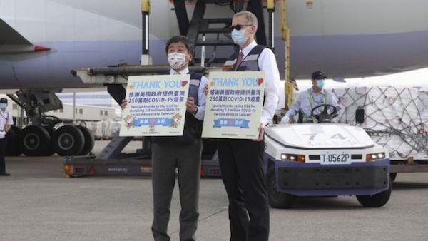 美日在台灣疫情爆發之際伸出援手。 圖片來源：BBC