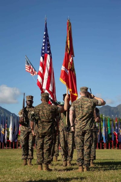 軍情動態》加速現代化！美陸戰隊「濱海防空營」夏威夷成軍。圖片來源：自由時報