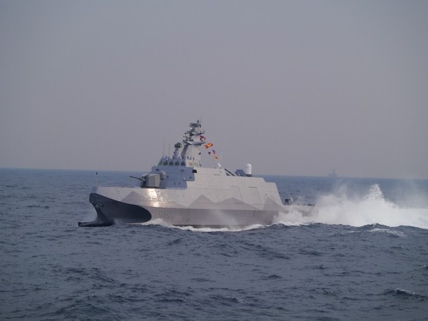 飛彈快艇、巡防艦為海軍的建軍方向