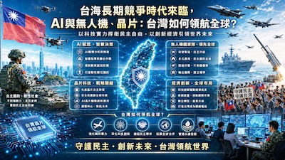 台灣當前政經關鍵趨勢：從國防安全、AI科技產業到民生經濟的深度剖析